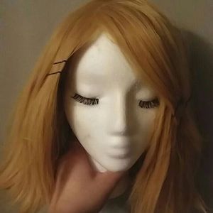 Short Blonde Cosplay Wig